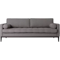 Swyft Model 02 Linen Shadow Sofa 205cm 3 Seater