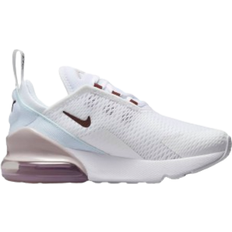 Nike Garçon Chaussures de course Nike Air Max 270 PS - White/Platinum Violet/Burgundy Crush