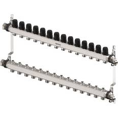 Uponor Gulvvarme Uponor Vario S 1" gulvvarme fordelerør, 14 kredse