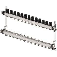 Uponor Vario S 1" gulvvarme fordelerør, 13 kredse