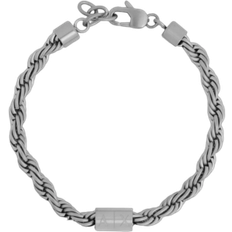 Hombre - Plata Pulseras Armani Exchange Chain Bracelet - Silver