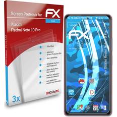 atFoliX 3x Screen Protector Redmi Note 10 Pro