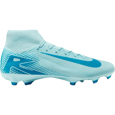 Nike Laced Soccer Shoes Nike Mercurial Superfly 10 Academy MG - Glacier Blue/Blue Orbit