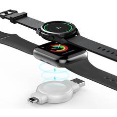 PDKUAI Watch charging dock magnetic charger for apple watch s9 samsung galaxy watch 6/5