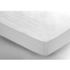 Satin Bed Sheets Belledorm 400 Thread Count Bed Sheet White (191x137cm)