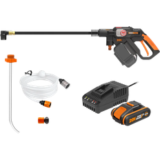 Worx hydroshot Worx WG633E.9 PowerShare 20V Hydroshot Højtryksrenser med 2,0Ah batteri og lader