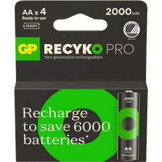 Batterier & Ladere GP Batteries Recyko Pro AA Battery 2000mAh 4-pack