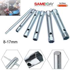 Dapetz tubular & metric box spanner wrench spark bar set plug sockets 8 17mm Wrench