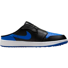 Women Golf Shoes NIKE Air Jordan Mule Golf - Black/White/Royal