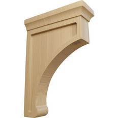 Corbels & Brackets Ekena Millwork Millwork 2 7 10 H Large Gomez Wood Bracket Cherry