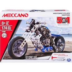 Metal Construction Kits Meccano 5 in 1 Model Motorcycles