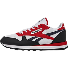 Reebok Boys Sneakers Reebok Junior Classic Leather - White/Vector Navy/Vector Red