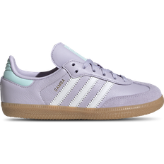 Adidas Kid's Samba OG - Silver Dawn/Crystal White/Semi Flash Aqua