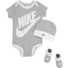 Babys - Grau Sonstige Sets NIKE Baby Bodysuit Box Set 3pcs - Dark Grey