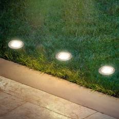 Briloner LED-indbygningsspot IP67 12V 3x Forlængelse 4,5 cm Rustfrit Stål Spotlight