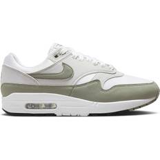 Nike Air Max 1 - Women Trainers Nike Air Max 1 W - White/Neutral Grey/Black/Light Army