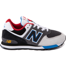 New Balance Little Kid's 574 - Magnet/Black/Serene Blue