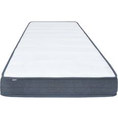 140cm Matelas à Ressorts De Sommier Lattes 190x140x20 cm Tissu Matelas à Ressorts