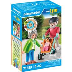 Playmobil Grandparents With Baby 71613