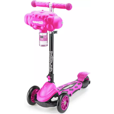 Xootz Bubble Go Foldable Tri Scooter Pink