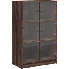 vidaXL 3295856 Brown Oak Buffet 68x109cm