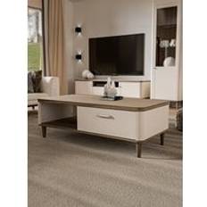 Very Lacetti Cream/Oak Coffee Table