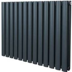 Grey Panel Radiators MonsterShop column radiator 600mm 780mm modern designer double panel central heating