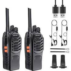 Retevis Jucjet walkie talkies, 88e upgraded pmr446 walkie talkie, two-way radio