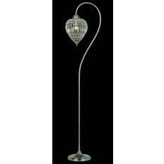 Adjustable arm Floor Lamps & Ground Lighting Impex Lighting CO01219/FL Bombay Beaded Floor Lamp