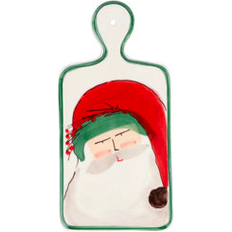 Green Cheese Boards Vietri Old St. Nick Small Cheese Board