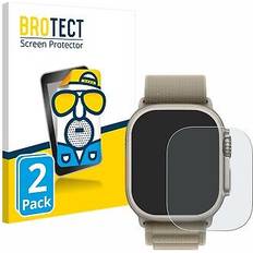 Screen Protectors Brotect brotect Screen Protector Anti-Glare compatible with Apple Watch Ultra 2 49 mm 2 Pack Screen Protector Matte, Anti-Fingerprint Protection Film