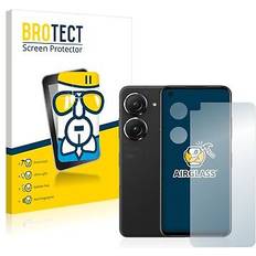 Brotect AirGlass Panzerglasfolie 1 Stück, Asus Zenfone 9 Smartphone Schutzfolie, Transparent