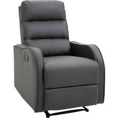 Homcom Recliner Dark Grey Armchair 100cm