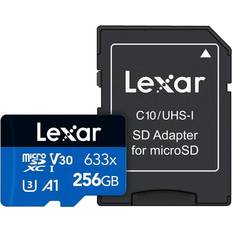 LEXAR Lexar 633X microSDHC SDXC w/adap V30 R95 W45 256GB