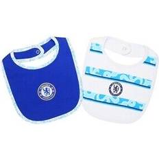 Chelsea FC baby wappen lätzchen 2er-pack sg22066 Weiß Einheitsgröße