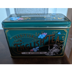New English Teas tea vintage victorian bottle green tin english afternoon tea