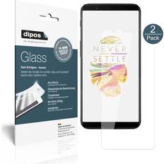 Screen Protectors Dipos Dipos Displayschutz Anti-Shock 2 Stück, OnePlus 5T Smartphone Schutzfolie