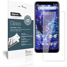 Screen Protectors Dipos Dipos Displayschutz Anti-Shock 2 Stück, Nokia 5.1 Plus Smartphone Schutzfolie