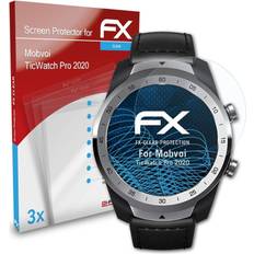 Screen Protectors atFoliX 3x Screen Protector Ticwatch Pro 2020