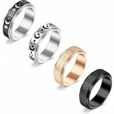 Shein Fidget Rings For Women Spinner Ring Spinning Ring Silver Figet Ring Ring For Men Rings