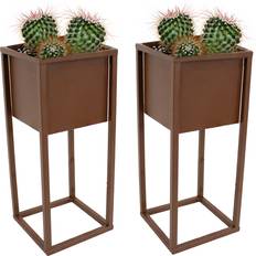 Pots, Plants & Cultivation Sunnydaze Decor Modern Simplicity 20 50.8 Planter