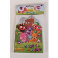 Childrens Parties Cards & Invitations Moshi Monsters birthday invitations pack of 6