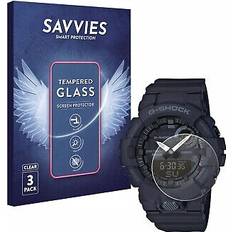 Screen Protectors Savvies Savvies Panzerglas Hartglas Displayschutz, Smartwatch Schutzfolie, Transparent