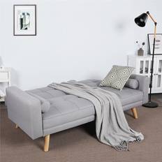 Yaheetech 2 Seater Clic Clac Bed Sofa