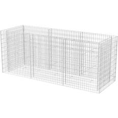 Metal Enclosures Freeport Park Gabion Metal Planter Box