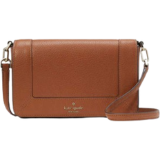 Kate Spade Handtassen Kate Spade Lena Small Flap Crossbody - Warm Gingerbread