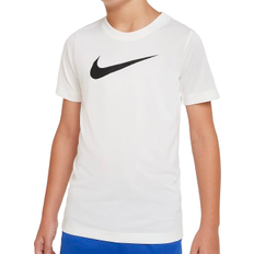 Organic/Recycled Materials Tops Nike Kid's Dri-FIT Legend T-shirt - White/Black