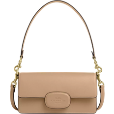 Coach Eliza Flap Crossbody With Leather Covered Closure - Gold/Tan