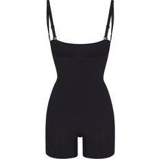 SKIMS Seamless Sculpt Open Bust Shortie Bodysuit - Onyx