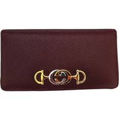 Gucci Wallets & Key Holders Gucci Zumi Burgundy Zip Around Wallet